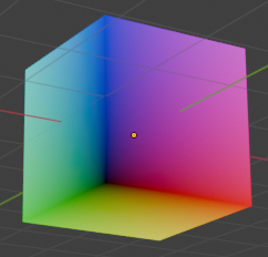 Le cube englobant dans le référentiel Generated