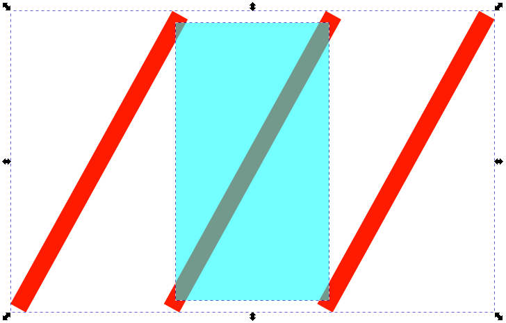 Sélectionner le rectangle en plus des lignes